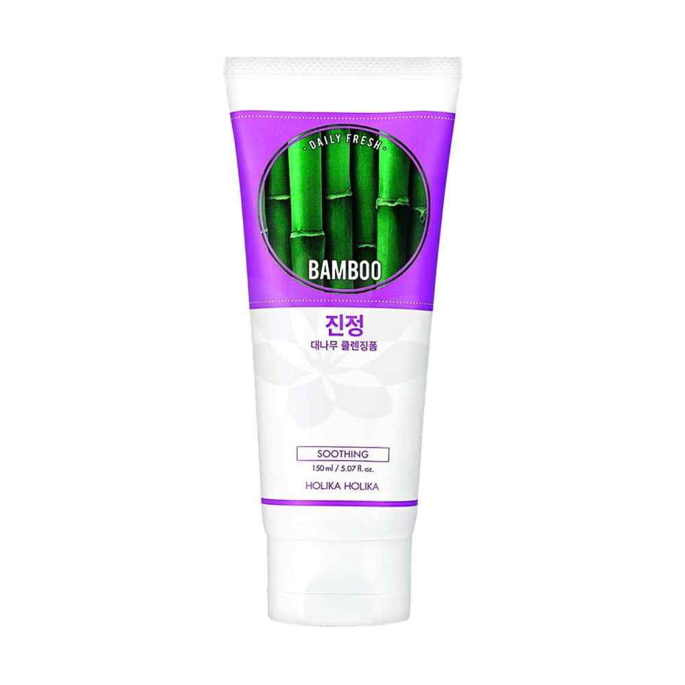 Holika Holika Bamboo Łagodząca Pianka do Twarzy 150ml HOLIKA-9750