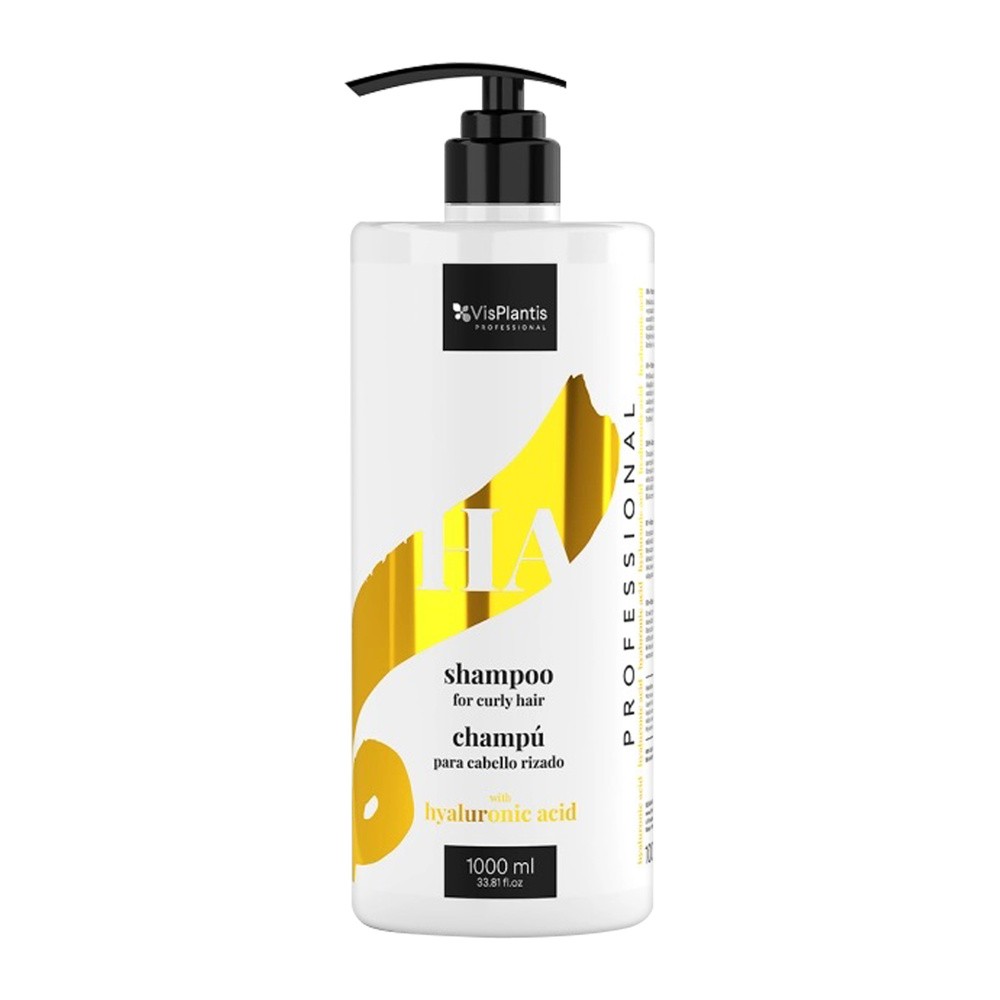 VisPlantis Professional Szampon do włosów kręconych z kwasem hialuronowym, 1000ml