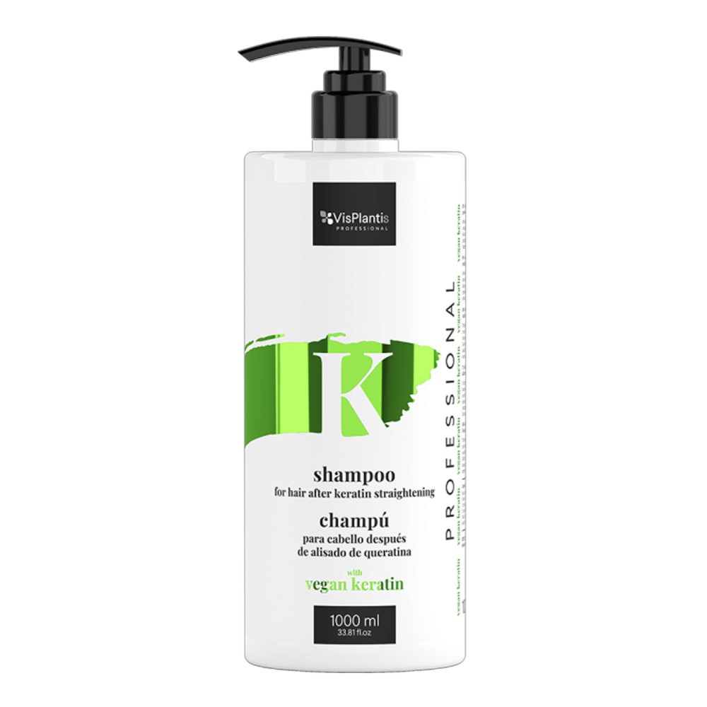 VisPlantis Szampon do włosów po keratynowym prostowaniu, 1000ml