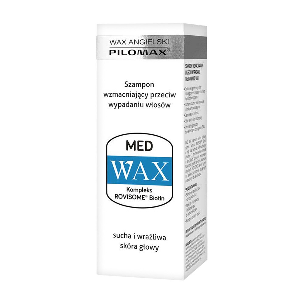 Pilomax SP. Z O.O. Wax Med szampon wzmacniający przeciw wypadaniu włosów 150 ml 7084899