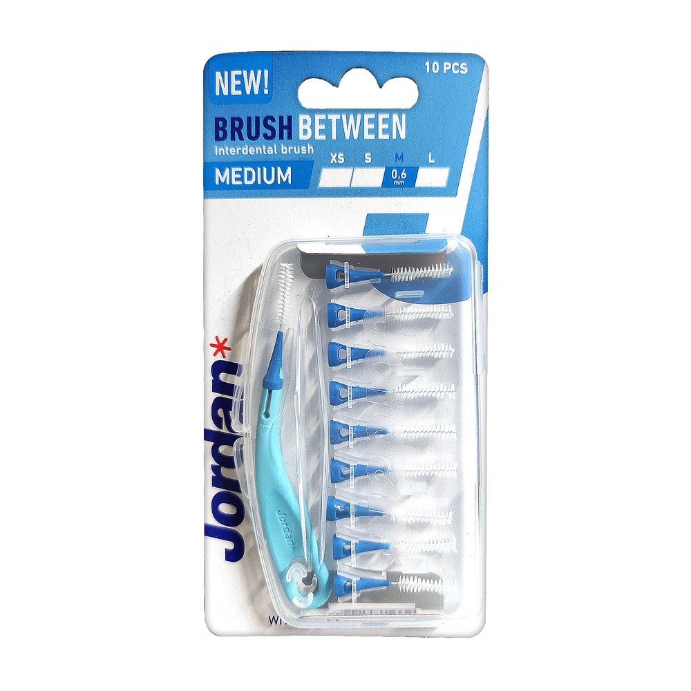 Jordan Brush Between szczoteczki midzyzbowe M 10szt.