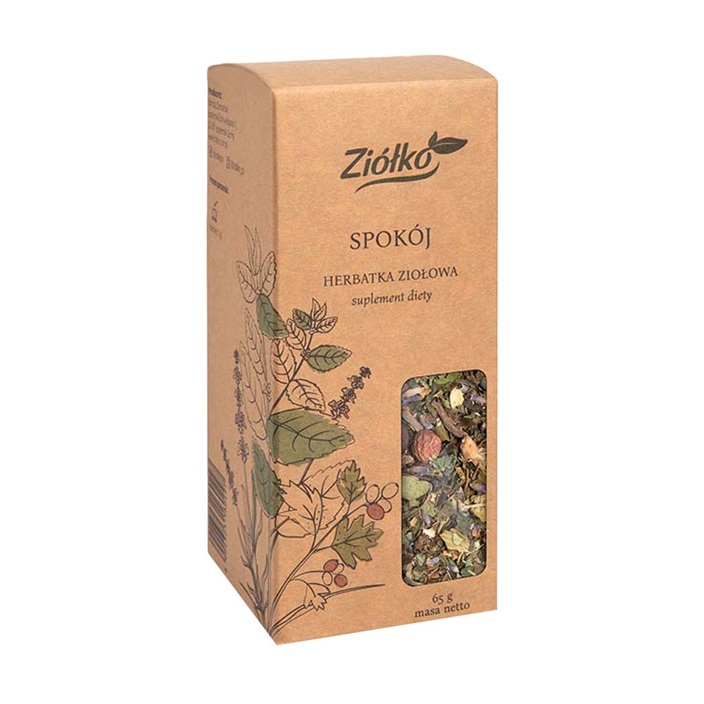 ZIÓŁKO Ziółko Spokój Herbatka Ziołowa 80g ZI227
