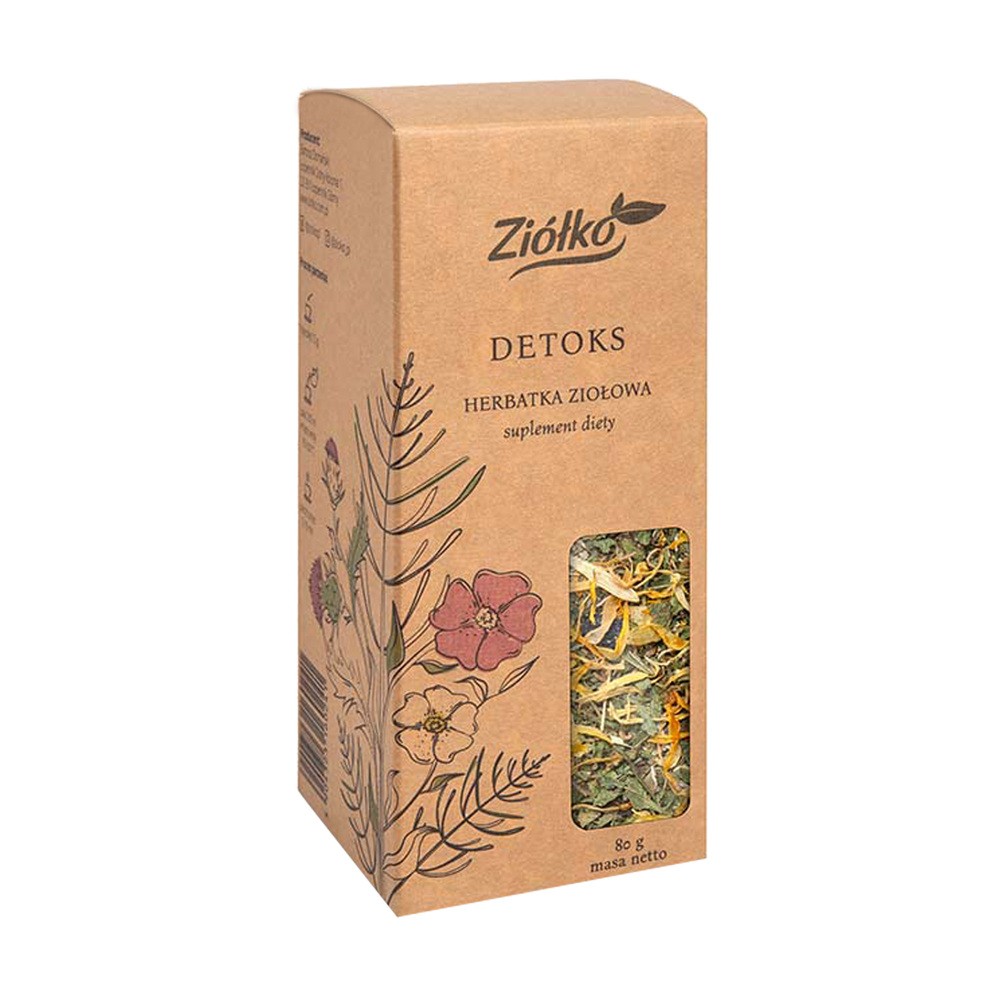 ZIÓŁKO Ziółko Detox Herbatka Ziołowa 80g ZI241