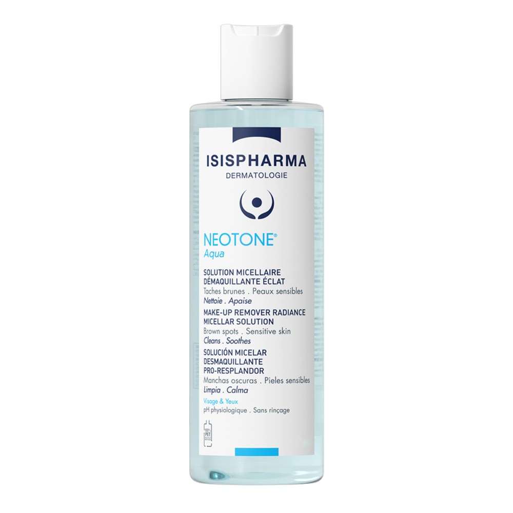 Isispharma Neotone Aqua Płyn micelarny do demakijażu skóry wrażliwej skłonnej do przebarwień, 100 ml