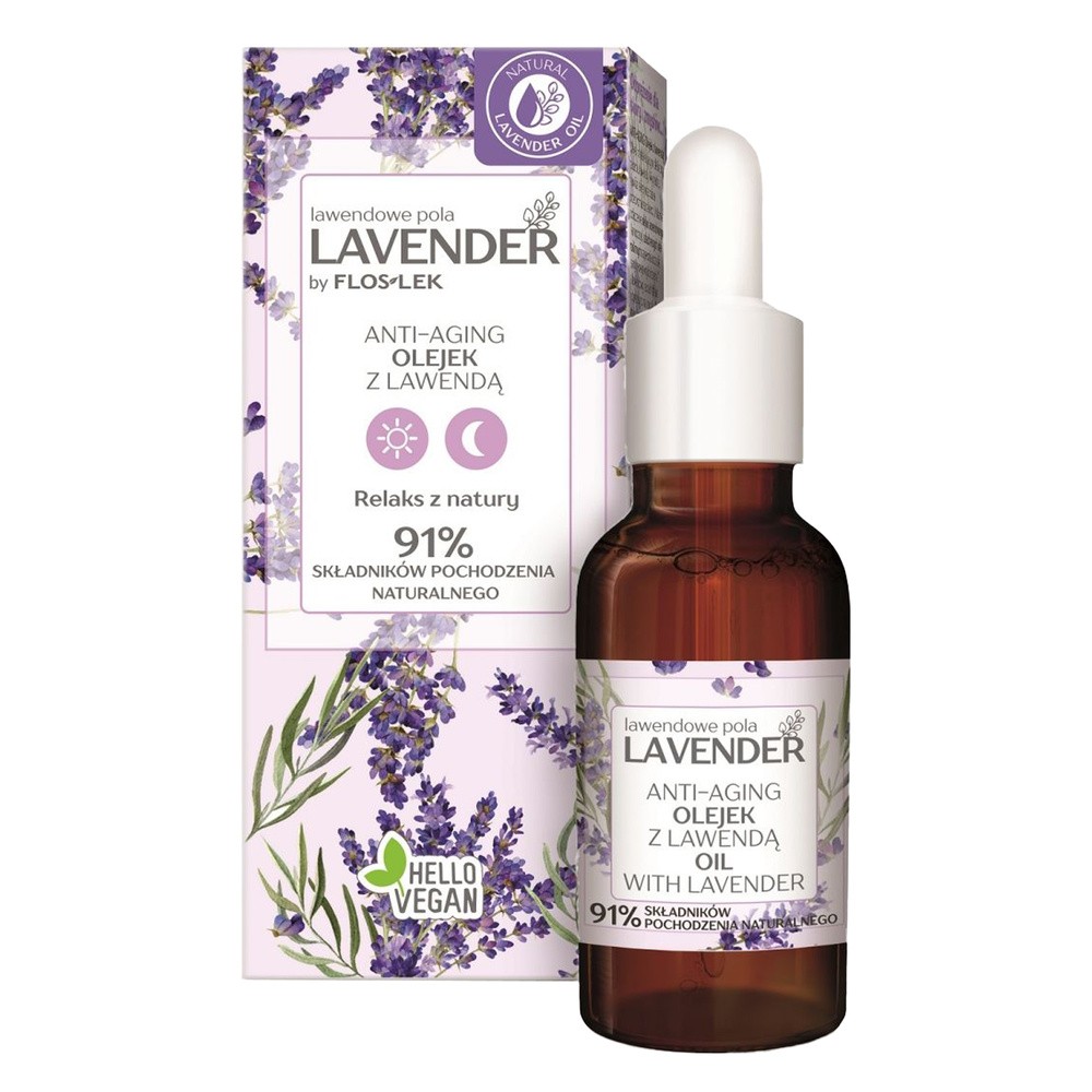 Flos-Lek Lavender Lawendowe Pola olejek z lawendą 30 ml 7084095
