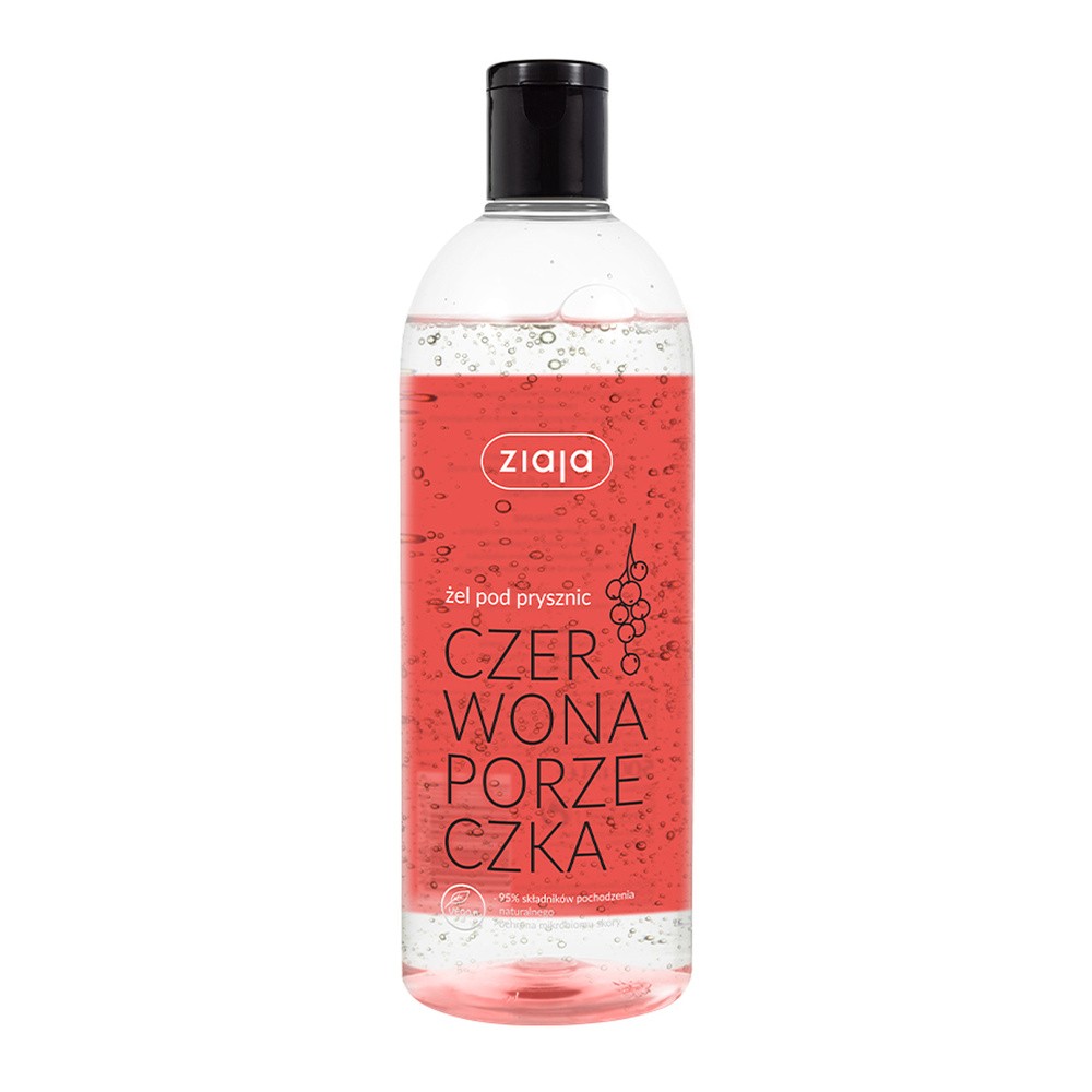Ziaja Vegan żel pod prysznic Czerwona Porzeczka 500ml 96926-uniw