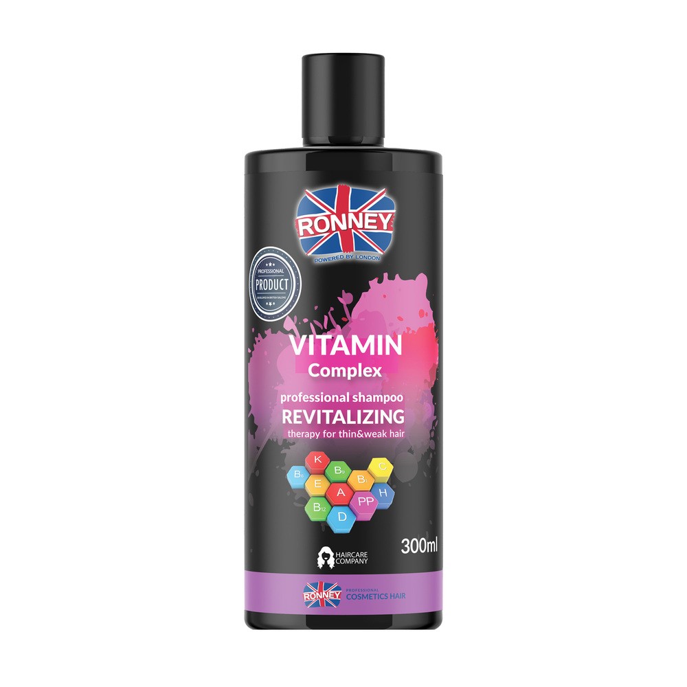 Ronney Ronney Vitamin Complex Revitalizing Szampon rewitalizujący do włosów cienkich i osłabionych 300 ml