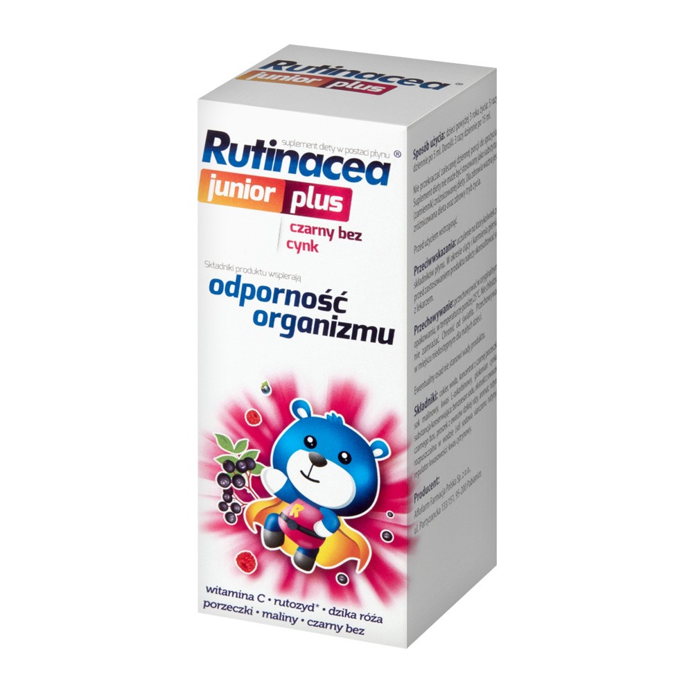Opinie o Rutinacea junior plus 100 ml
