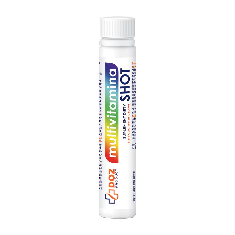 DOZ PRODUCT, Multivitamina Shot, płyn, 25 ml
