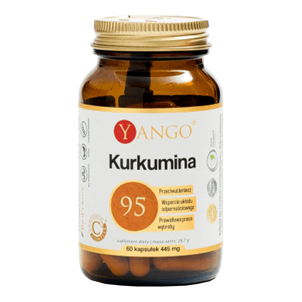 Yango Kurkumina 95 490 mg 60 kapsułek