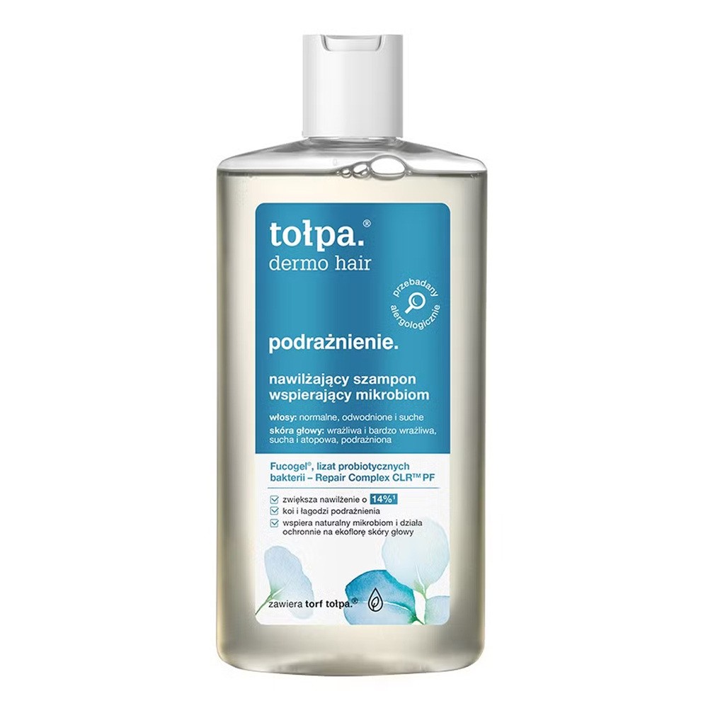 Tołpa Dermo Hair Nawilżający szampon kojący podrażnienia 250ml 1234594905