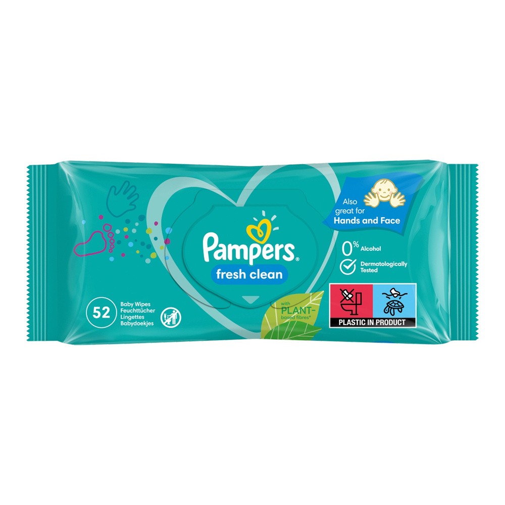 PAMPERS Chusteczki Fresh Clean 52szt 8001841041360