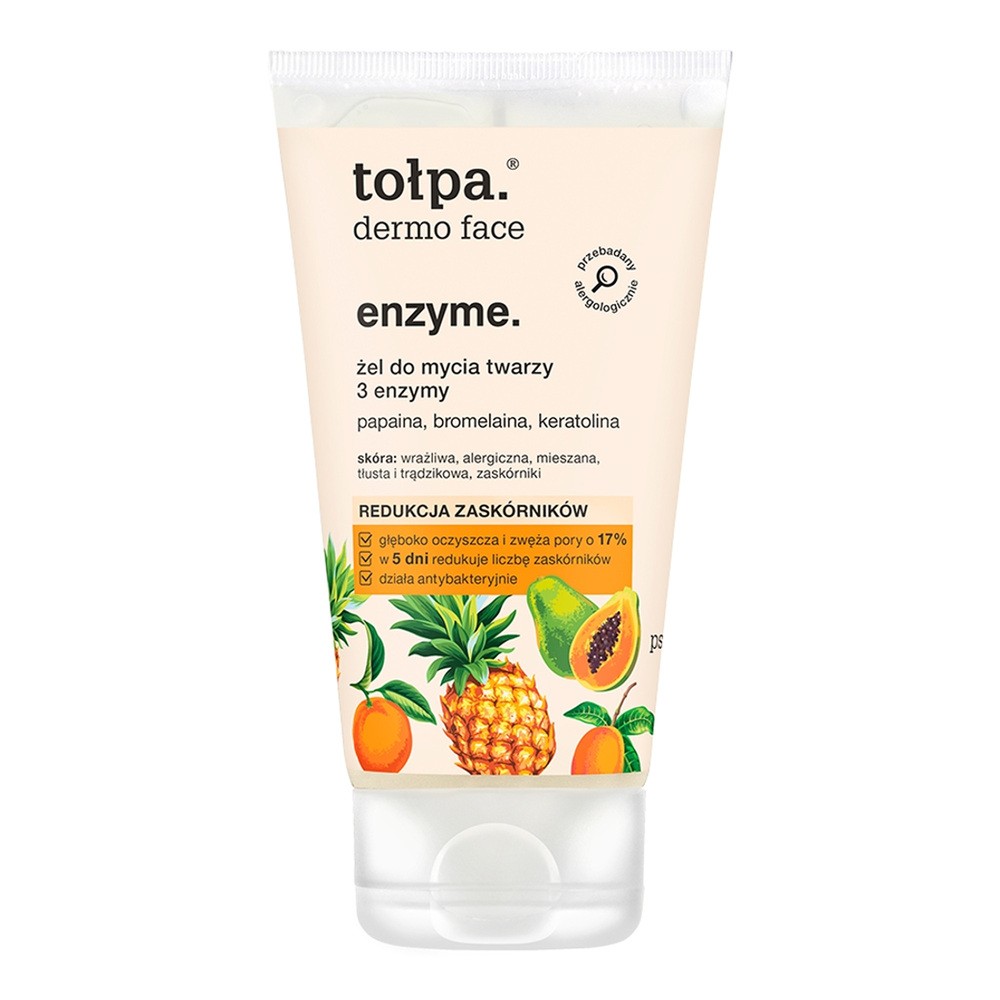 Tołpa TOŁPA SEBIO. ŻEL DO MYCIA TWARZY 3 ENZYMY 150 ML