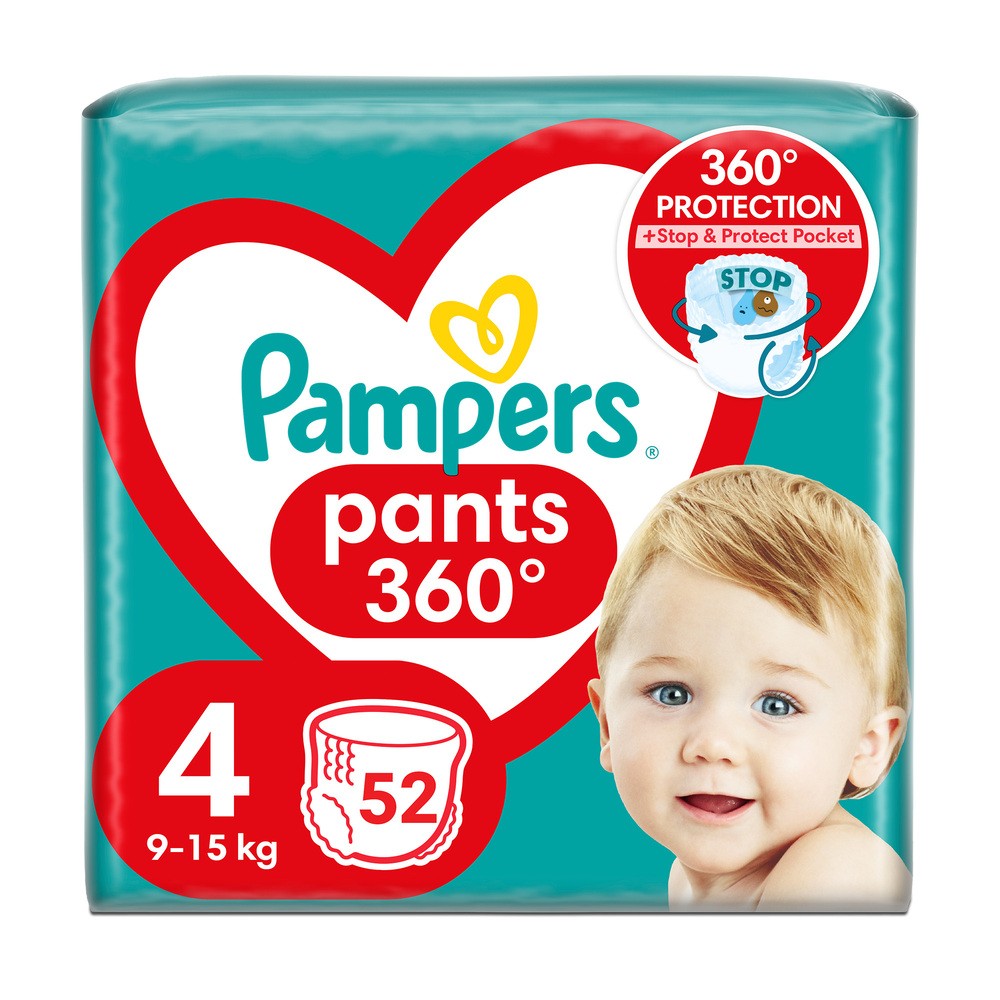 Pampers Pieluchomajtki rozm 4 5O41G1 5O41G1 SAM SAM