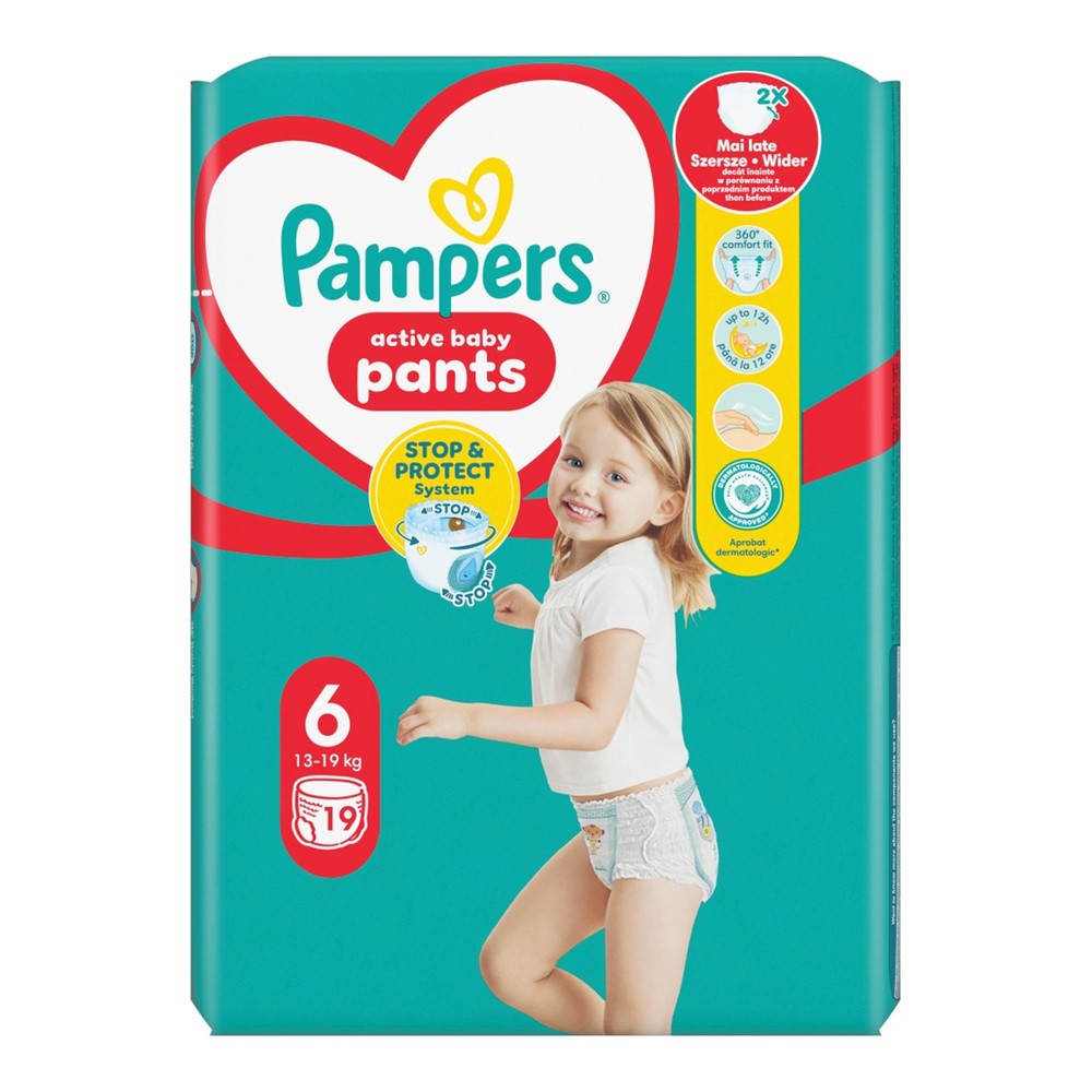 Pampers Pieluchomajtki rozm 6 5O41FZ 5O41FZ SAM SAM