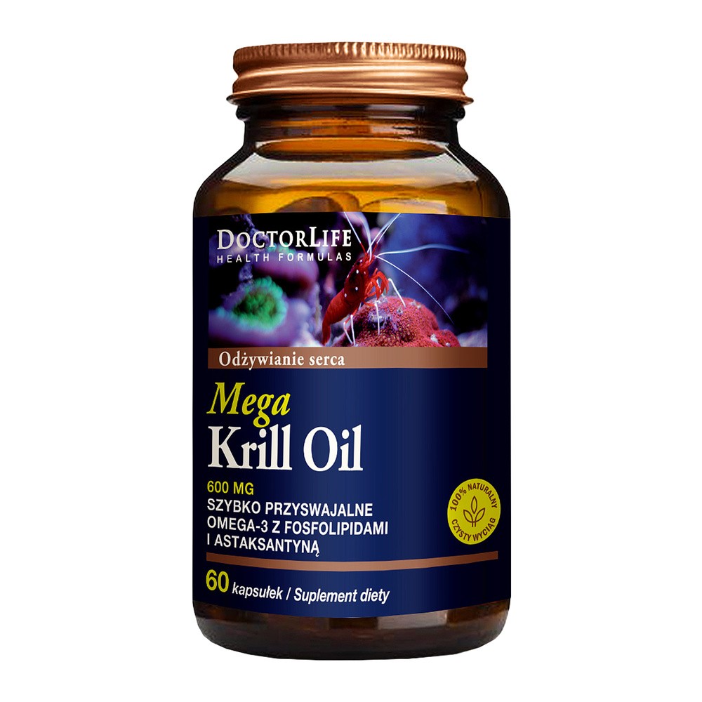 DOCTOR LIFE DOCTOR LIFE Mega krill oil 60 kaps