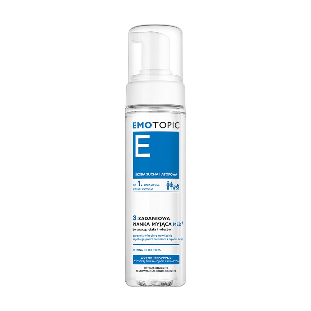 DR IRENA ERIS Pharmaceris E Emotopic szampon nawilżający w piance 200 ml |  OD 199 PLN!