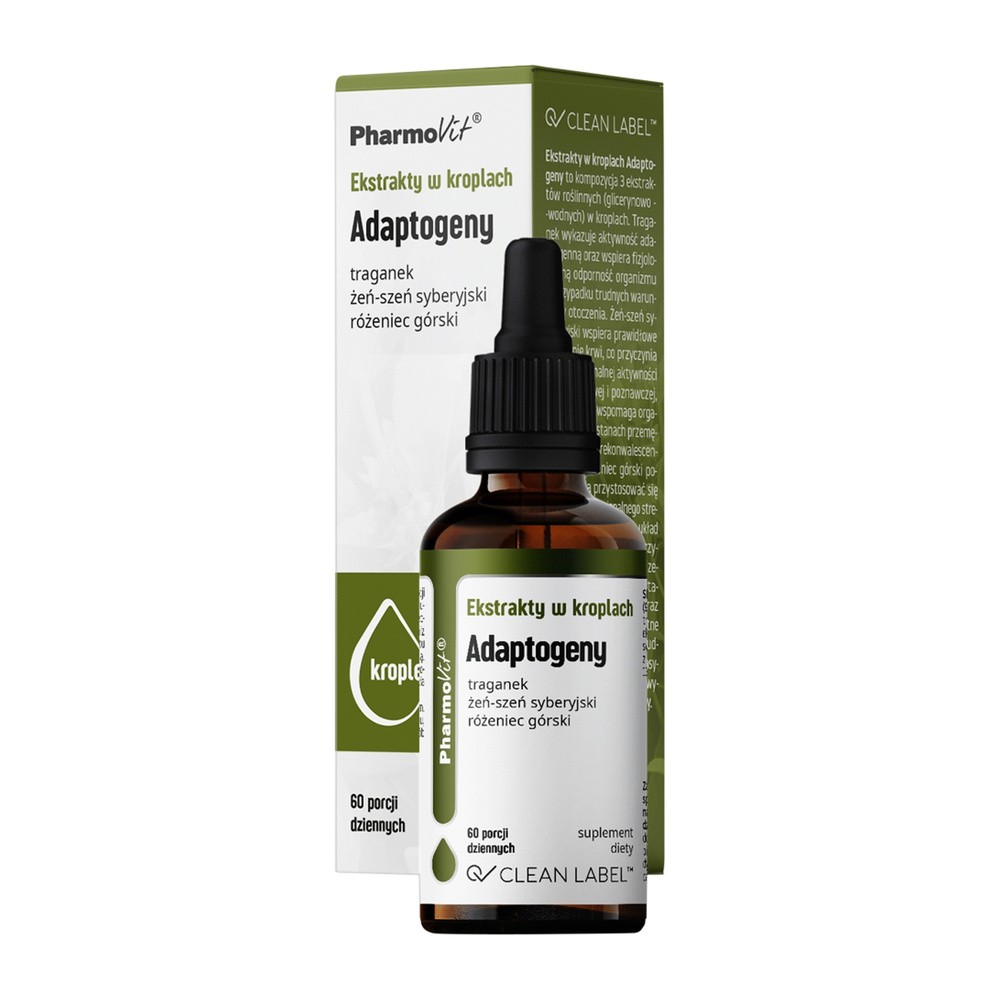 Pharmovit Ektrakt Adaptogeny w kroplach  30 ml