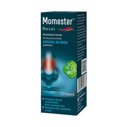 Momester Nasal aerozol do nosa x 120 dawek