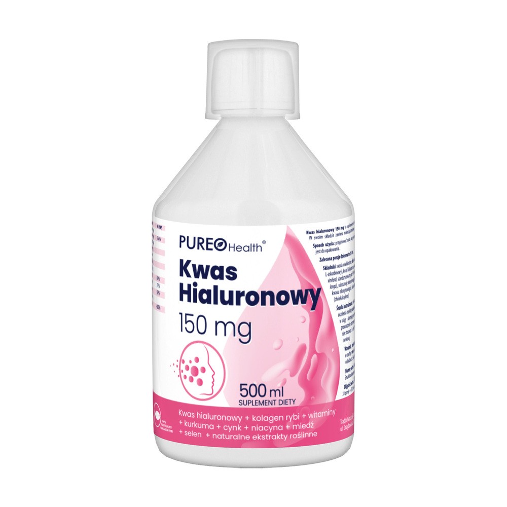 Pureo Health Kwas hialuronowy 150 mg 500 ml