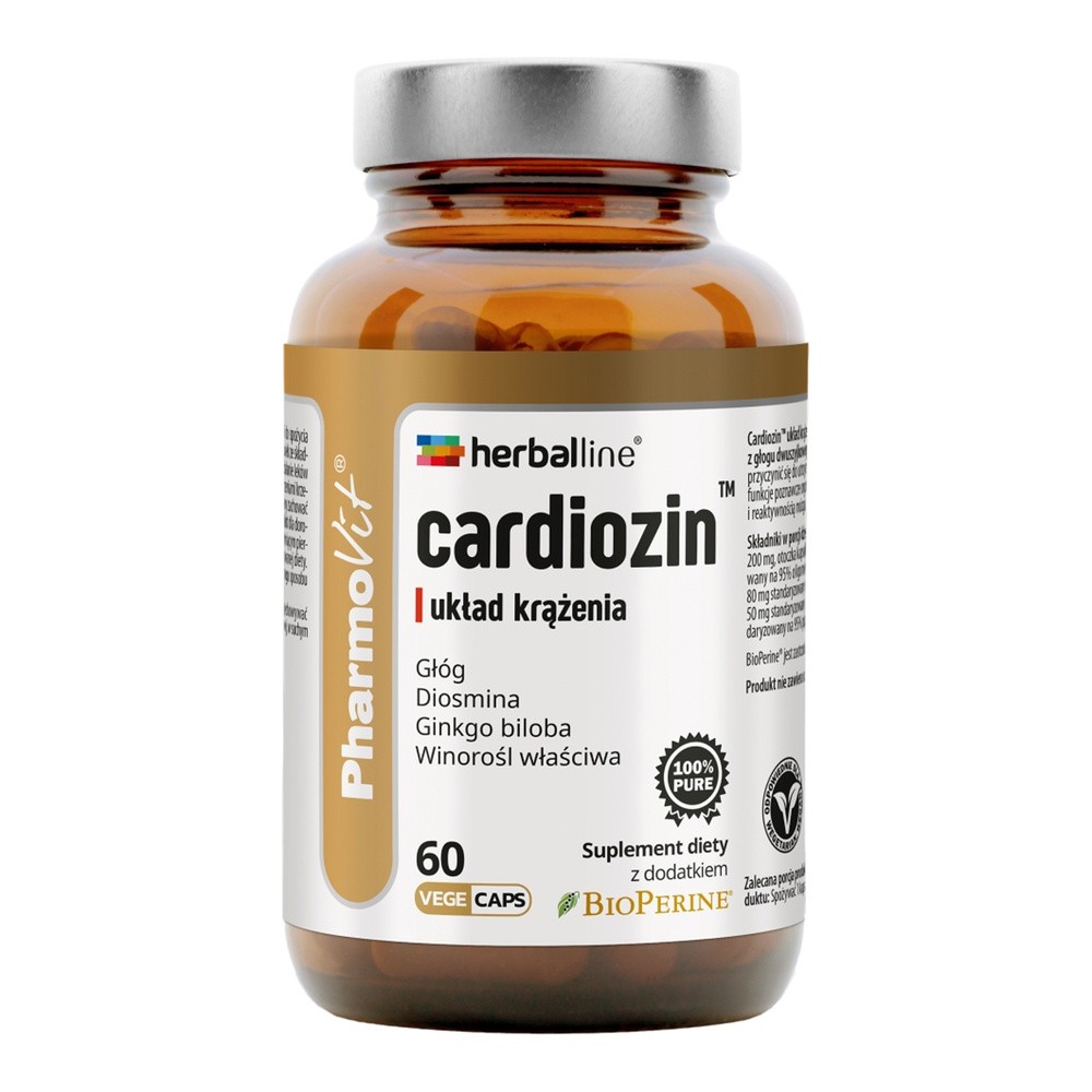 PharmoVit HerbalLine Cardiozin układ krążenia 60 kaps.