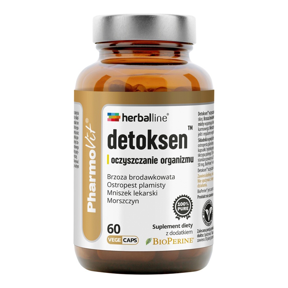 Pharmovit Detoksen oczyszczenie organizmu 60 kaps Vcaps 21C8-73437