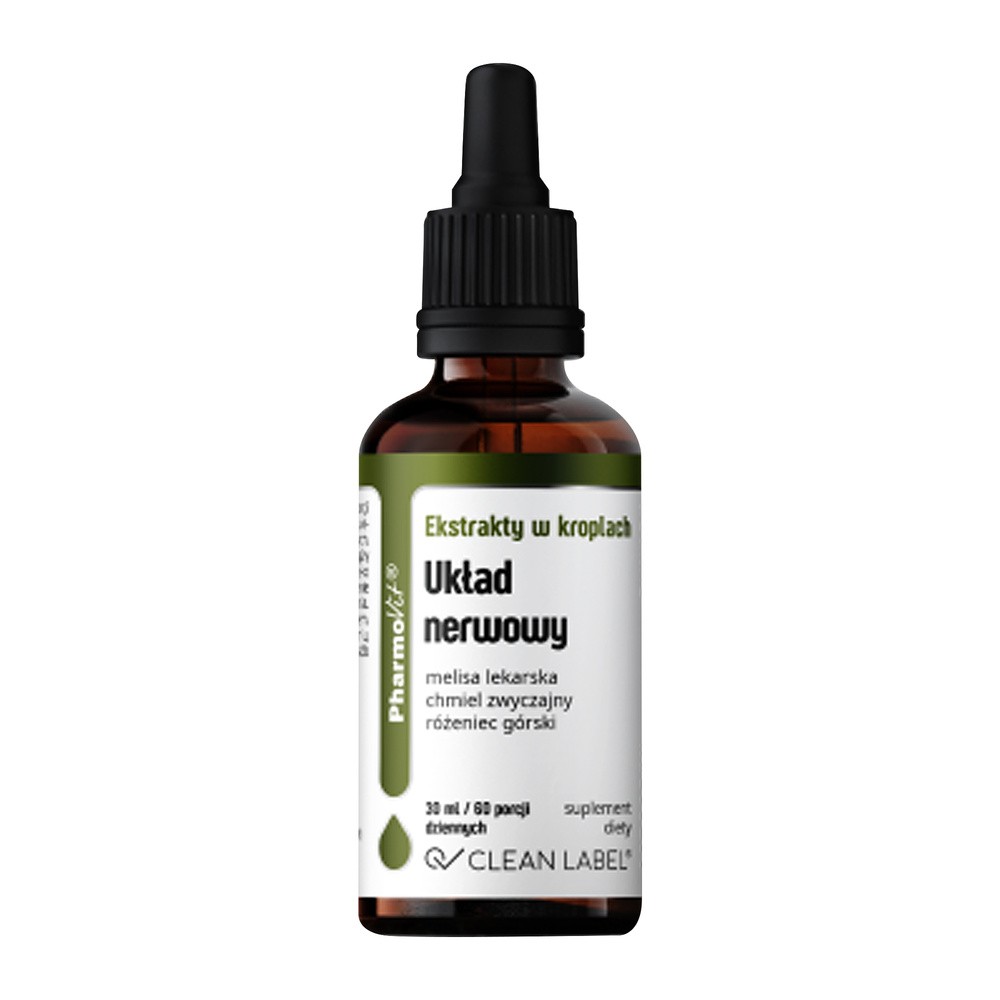 Pharmovit Ekstrakty w kroplach Układ nerwowy 30 ml 9EBF-564B8