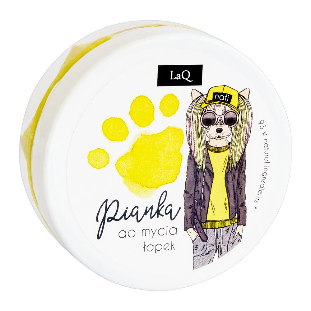 Laq Laq Pianka do mycia łapek żółta