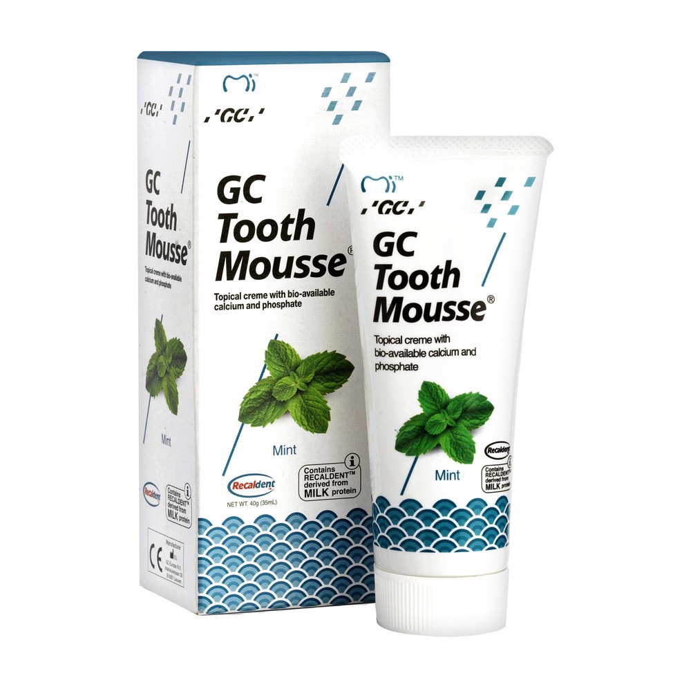 GC Tooth Mousse Mint - Płynne szkliwo bez fluoru o smaku mięty 35 ml