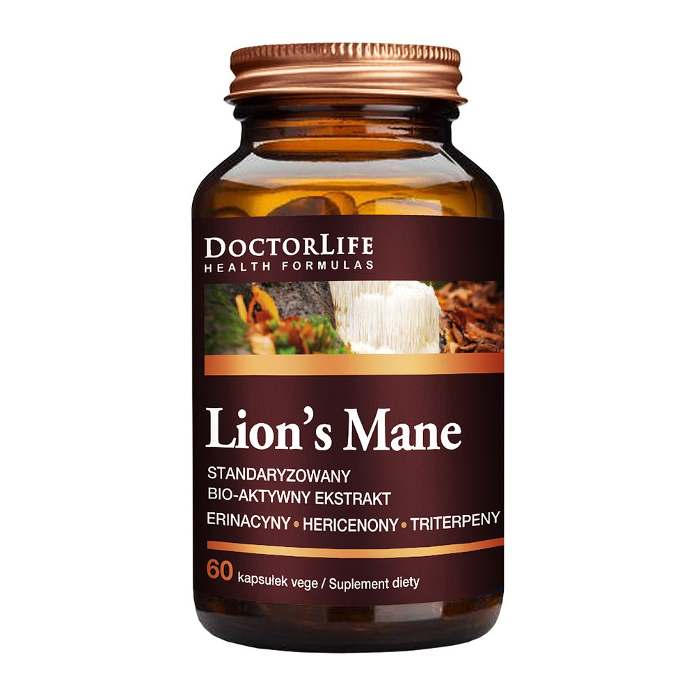 Lion's Mane suplement diety 60 kapsułek