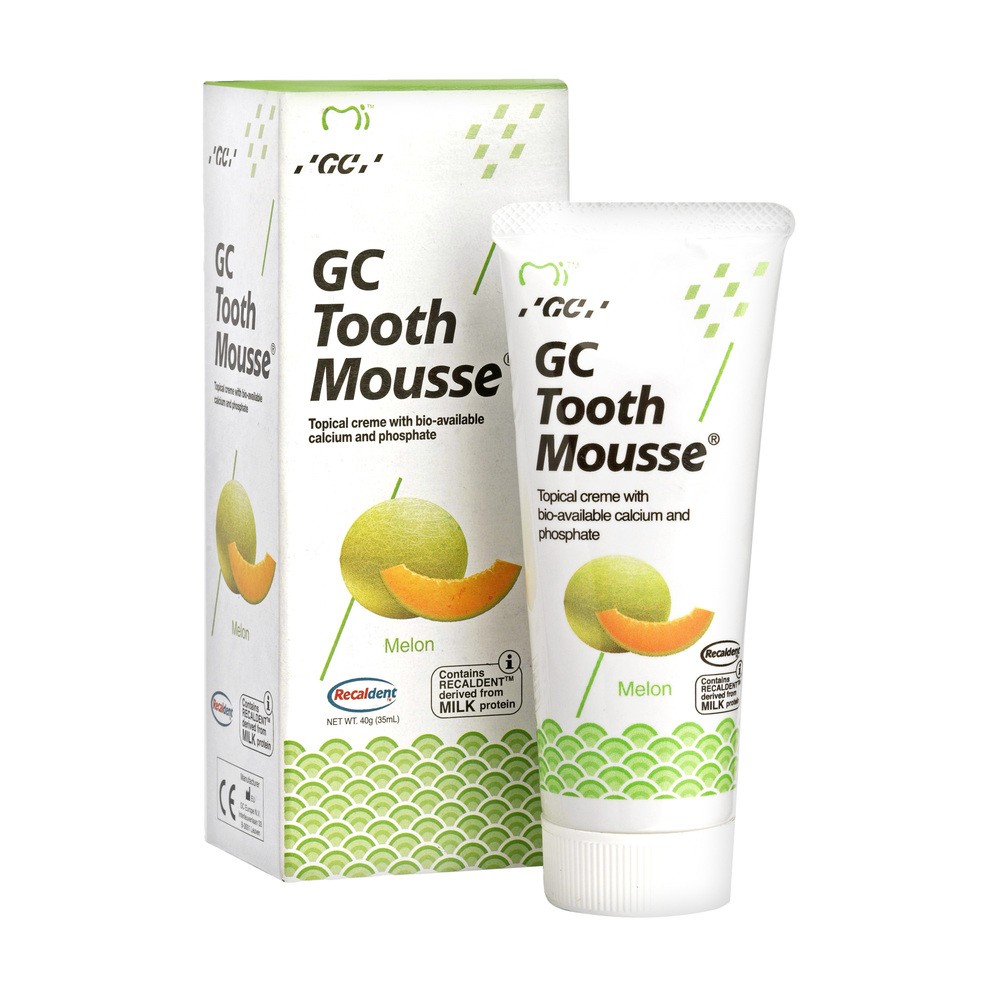 GC Tooth Mousse Melon - Płynne szkliwo bez fluoru o smaku Melona 35 ml