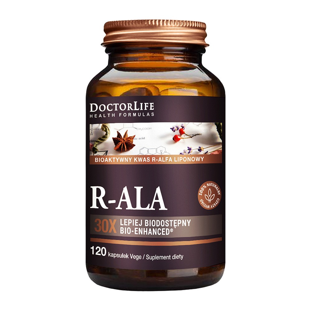 DoctorLife R-ALA, kapsułki, 120 szt.