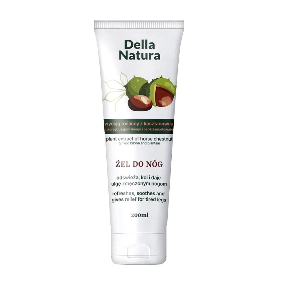 Della Natura aktywny żel do nóg z kasztanowca 200 ml