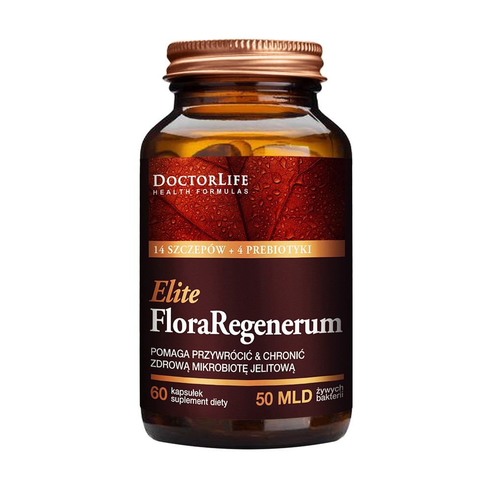 DOCTOR LIFE, Flora Regenerum Elite, 60 kaps