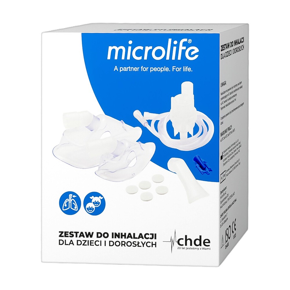 Microlife zestaw do inhalacji dla dzieci i dorosłych |  OD 199 PLN!