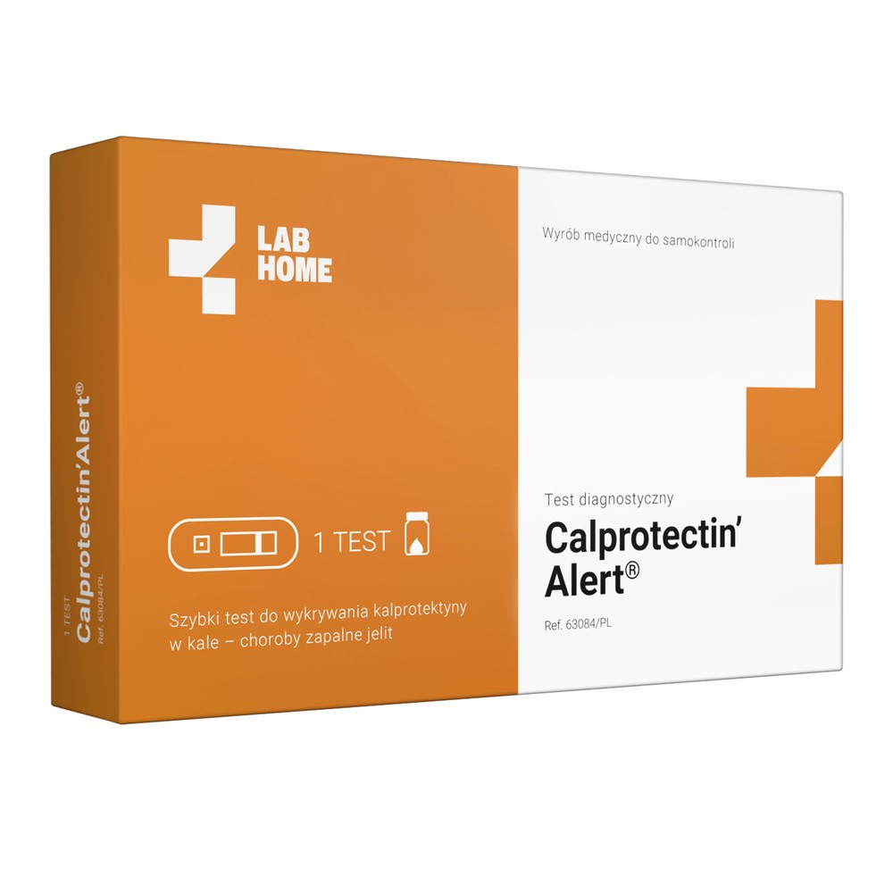LabHome Calprotectin'Alert test do wykrywania kalprotektyny w kale x 1 szt