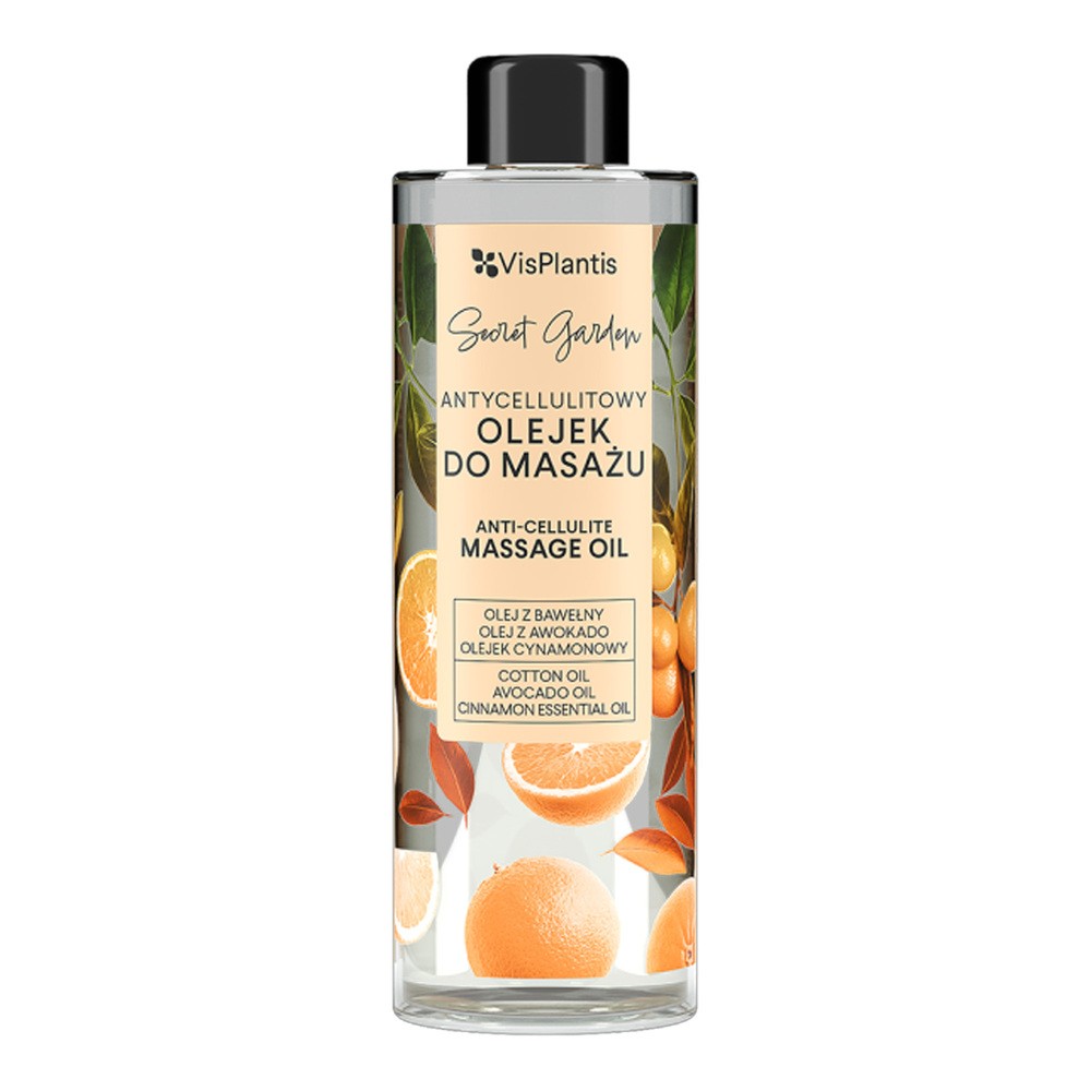 Olejek antycellulitowy do masażu Vis Plantis 200 ml