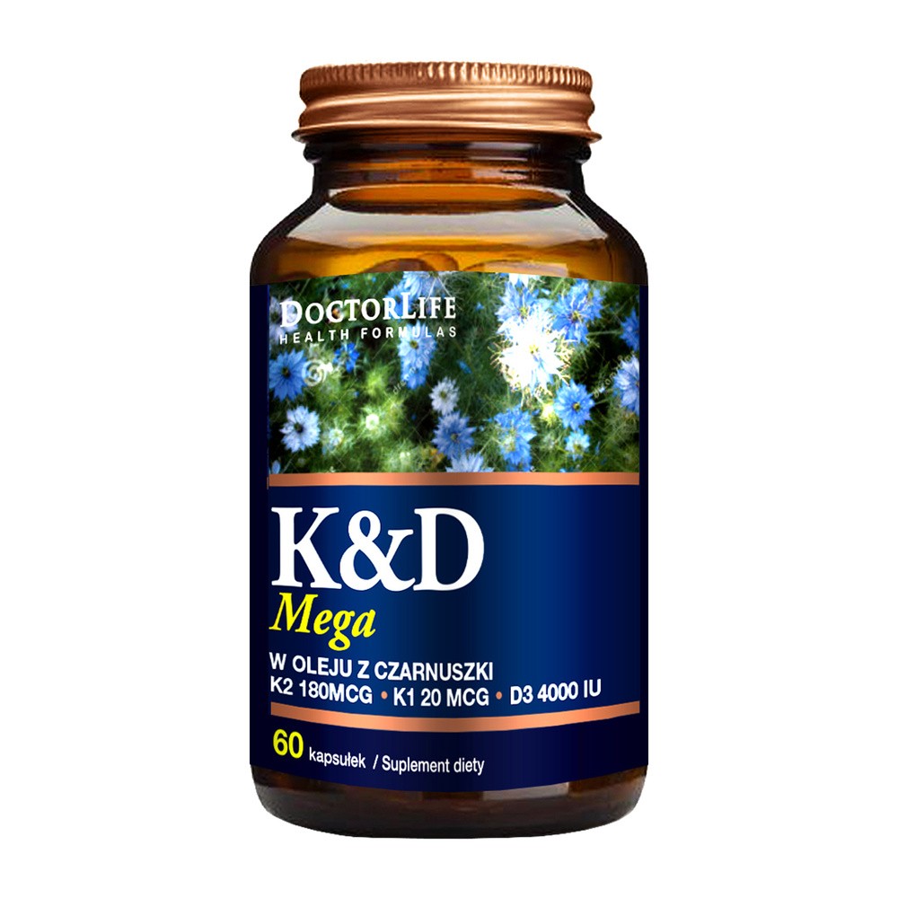 Doctor Life K&D Special w oleju z czarnuszki suplement diety 60 kapsułek
