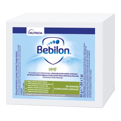 Bebilon HMF wzmacniacz mleka kobiecego x 50 sasz po 1 g