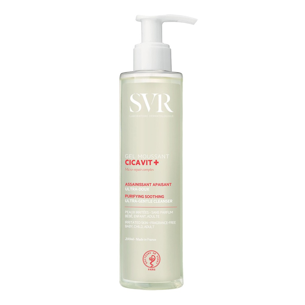 SVR POLSKA SP. Z O.O. SVR POLSKA SP Z O.O SVR Cicavit+ Kojący żel do mycia skóry podrażnionej 200 ml