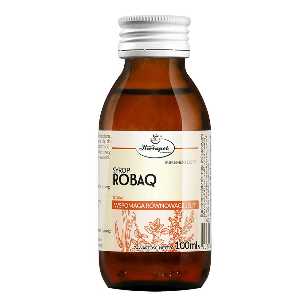 Herbapol Kraków Syrop Robaq - suplement diety 100 ml