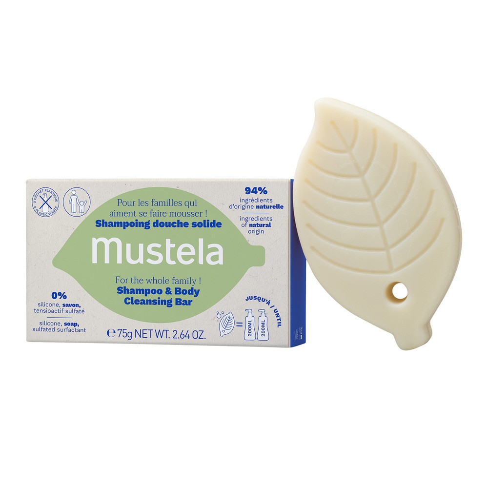 Shampoo & Body Cleansing Bar szampon w kostce do mycia włosów i ciała 75g