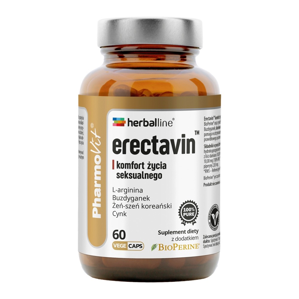 PharmoVit HerbalLine Erectavin komfort życia seksualnego 60kaps.