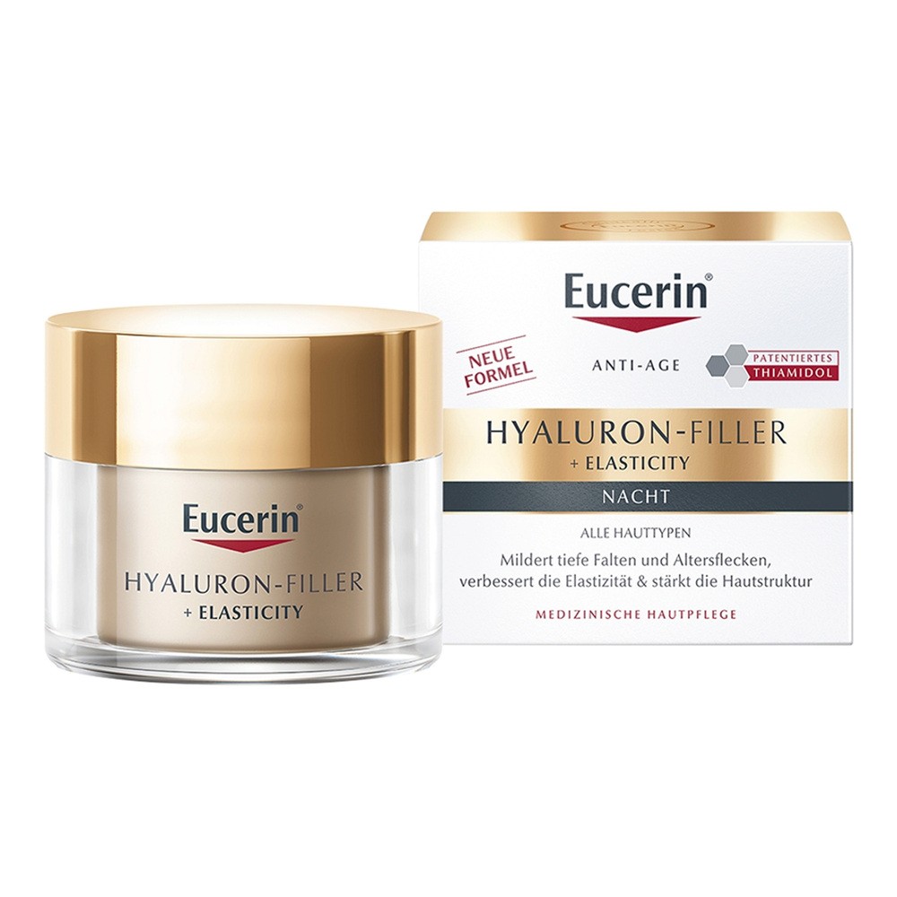 Eucerin Hyaluron-Filler + Elasticity Krem na noc, 50 ml