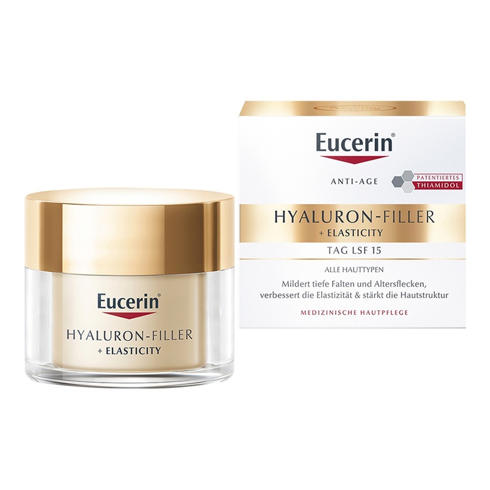 Eucerin Hyaluron Filler + Elasticity - Krem na dzień SPF15 50ml