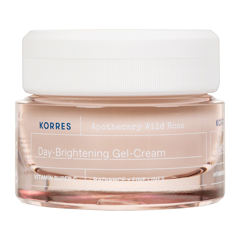 Korres Apothecary Wild Rose rozjaśniający krem na dzień z olejkiem z dzikiej róży dla skóry normalnej i mieszanej