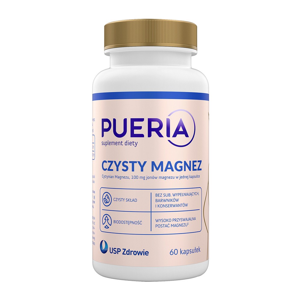 Pueria Czysty Magnez x 60 kaps