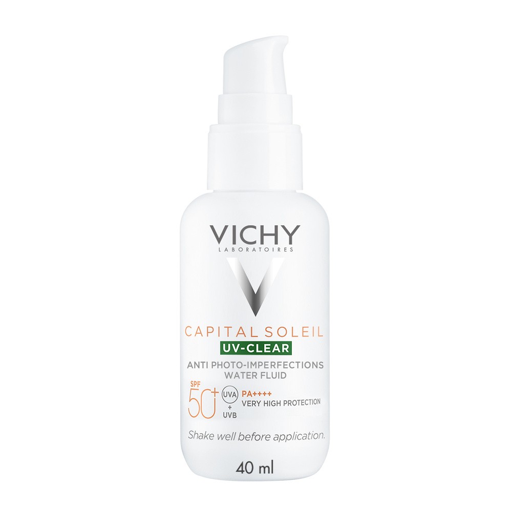 VICHY Capital Soleil Capital Soleil UV Clear SPF50+ 40 ml - krem do twarzy 40 ml