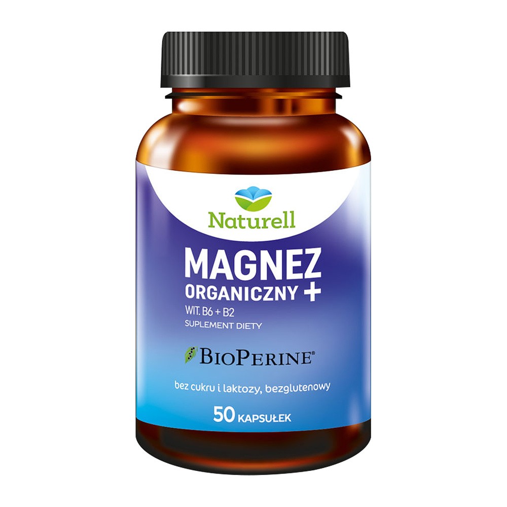Naturell magnez organiczny + x 50 kaps.