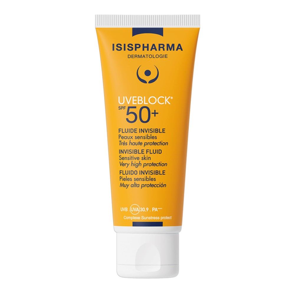 ISISPHARMA Isispharma uveblock fluid z filtrem przeciwsłonecznym bezbarwny spf 50+ 40 ml